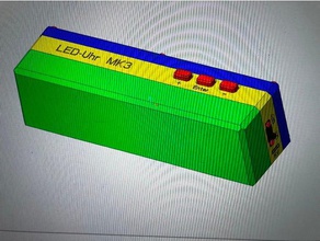 led-uhr mk3 Haushalt adafruit epic Feder Mikrochip Abb rtc 3d print model - Mito3D