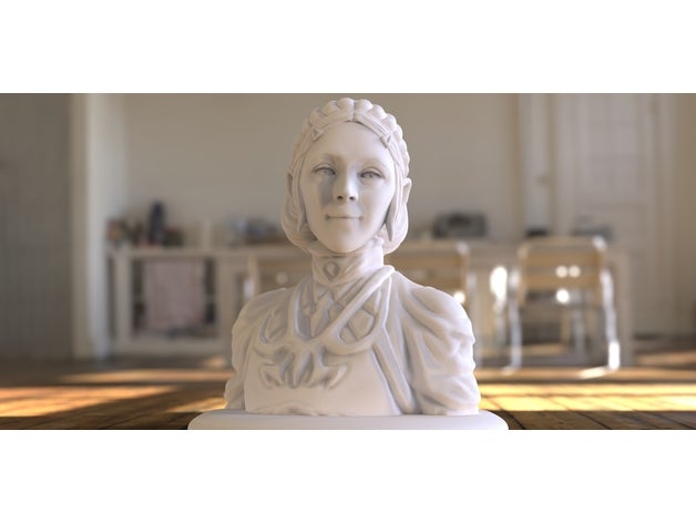 princess zelda sculptures 3D print model - Mito3D