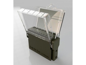 foret à l'ensemble de la boîte 1-10mm porte-outils & boîtes forage le stand 3d print model - Mito3D