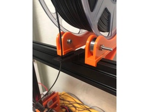 am8 filament guide 2040 profile 3d printer parts upgrade anet a8 3d print model - Mito3D
