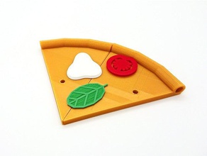 la comunidad de pizza conexión playsets diseño educación juguete educativo alimentos diversión los niños slice jugar 3d print model - Mito3D