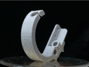 de la mosaïque palette 2 tube flex filament titulaire craftbot Imprimante 3d accessoires l'adaptateur afro3dprinter xl craftunique d'alimentation polyalchemy tpu cas 3d print model - Mito3D