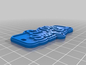 ola surf keychain keychains customized 3d print model - Mito3D