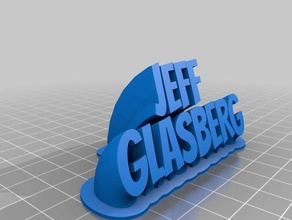 jeff glasberg office customized 3d print model - Mito3D