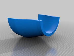 empujador de la proposición adelante spinner flujo guía 8 pulgadas extensión diy 3d print model - Mito3D