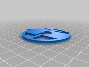 meine kundenspezifische Monogramm pendantfranklin y melissa Schmuck kundengebundene 3d print model - Mito3D