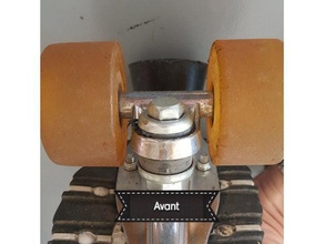 Polster-roller-quad sport & im freien Kissen gomme quad roller 3d print model - Mito3D