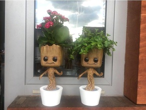 yet another baby groot planter creatures do not want no more groots 3d print model - Mito3D