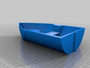 riga la tua barca remix hobby remake elettrica a remi 3d print model - Mito3D