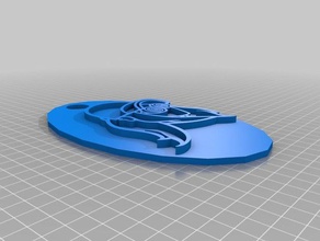 rezz Windschutzscheibe Aufhänger Schilder & logos 3d print model - Mito3D