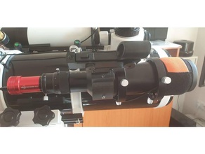 titolare red dot finder 60mm telescopio guida l'astronomia astronomico l'astrofotografia volpe a coda di rondine 3d print model - Mito3D