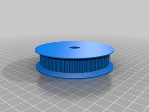 t5 gears flanges 51 60 teeth 3d printing flange 3d print model - Mito3D