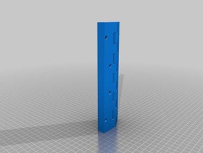 my customized butt hinge 3d print model - Mito3D