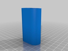 Batterie-Fall Container kundengebundene 3d print model - Mito3D