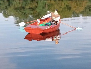 rameur rc vehicles boat rower 3d print model - Mito3D