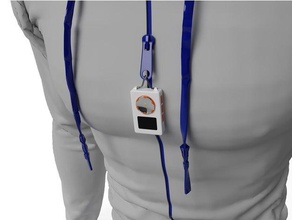 smartbeacon indossabili gadget fitnesstracker fusion360 gps luce la navigazione il rendering smartdevice sport indossabile wearablefusion fusion360challenge 3d print model - Mito3D