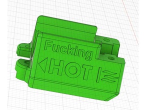 x carriage - v6 locker ir mini fucking hot 3d printer parts blv mgn cube 3d print model - Mito3D