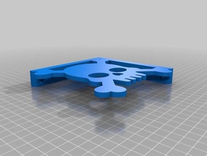 parete cranica cesto arredamento 3d print model - Mito3D