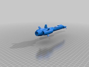 spaceship ship space 3d print model - Mito3D