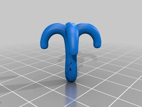 grappling hook v1 Spielzeug & Spiele 3d print model - Mito3D
