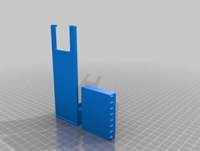 modular pistol stand riser - sw99 may work walther p99 sport & outdoors customized 3d print model - Mito3D