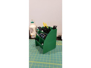 pen holder organization pencil sharpie 3d print model - Mito3D