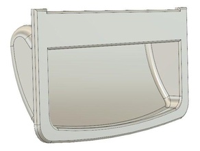 steelcase arquivo de gabinete do punho office 3d print model - Mito3D