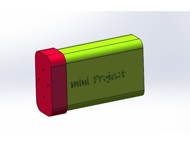 La batteria 18650 caso stampa 3d titolare 3D print model - Mito3D