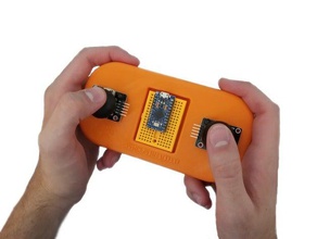 arduino pc gamepad de la biblioteca pública austin juegos video arcade el controlador diy educativo electrónica juego joystick nintendo ps4 control xbox 3d print model - Mito3D
