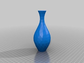 lowpolyvase thelightspeed math art customized 3d print model - Mito3D