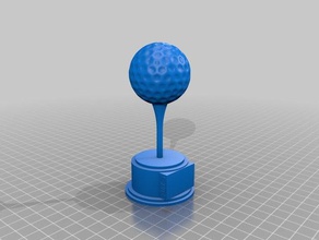 golf premio de 2 La impresión en 3d 3d print model - Mito3D