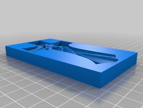 Kruzifix-Form Kunst 3d print model - Mito3D