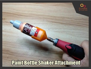 paint bottle shaker attachment hobby 3d print model - Mito3D