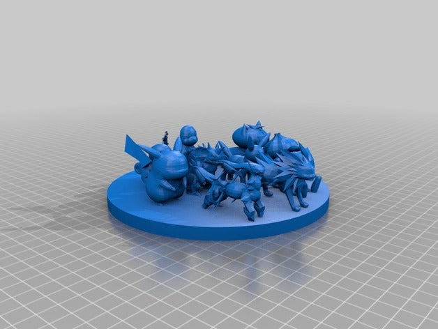 pokemon La stampa 3d 3D print model - Mito3D
