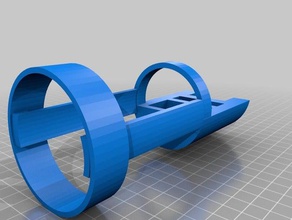16 mm tubo de ensaio colocar 2 A impressão 3d 3d print model - Mito3D