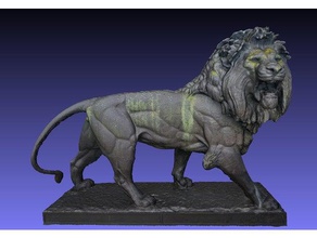 maiwand lion art 3d print model - Mito3D
