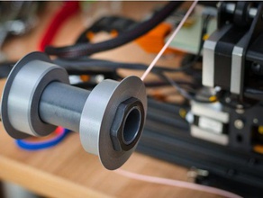 ender3 spool adapter 3d printer accessories cr-10 filament holder redlinefilament 3d print model - Mito3D