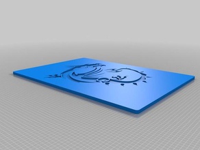 msi ssd de la cubierta Impresora 3d accesorios equipo dragón los juegos azar 3d print model - Mito3D