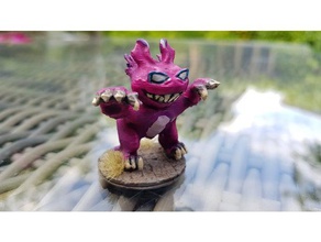 creature 2 le gioco da tavolo creatura dnd mini in miniatura miniature monster 3d print model - Mito3D