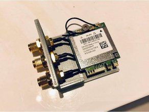 dell dw1830 bcm943602baed - asrock h270m-itx de l'adaptateur secteur ordinateur broadcom hackintosh wifi 3d print model - Mito3D