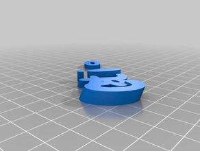 cati i portachiavi su misura 3d print model - Mito3D