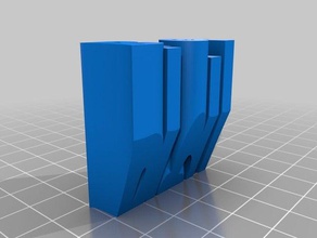 brett bureau de personnalisé 3d print model - Mito3D