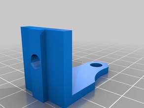 guia filamento kossel 3d yazıcı parçaları filament rehberi 3d print model - Mito3D