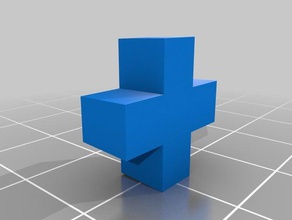 lillabo tapered cross toys & games ikea 3d print model - Mito3D