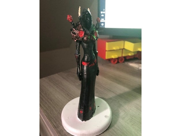 world warcraft - blood elf warlock Skulpturen Blutelf Abbildung wow 3D print model - Mito3D