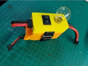 lipo mountable smoke stopper switch electronics bul crone multicopter protection radio control safety wuadcopter 3d print model - Mito3D