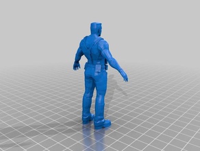 dulke nukem juegos y juguetes figura de acción duke juego juguete 3d print model - Mito3D