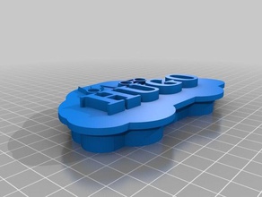 caja con nombre hugo kaplar kutusu kutu hediye adı regalo depolama 3d print model - Mito3D