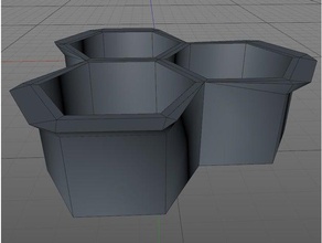 realen Welt Anwendung - Beton-Gehweg-mould hexagon Beton hex Schimmel Reale syrus54 3d print model - Mito3D