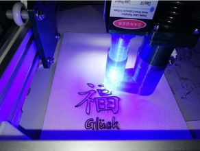 laser-Entrauchung 3d-drucken cnc cut cutter die Extraktion grbl laser lasercut laser-cut laser-Graveur Rauch Rauch-extractor 3d print model - Mito3D